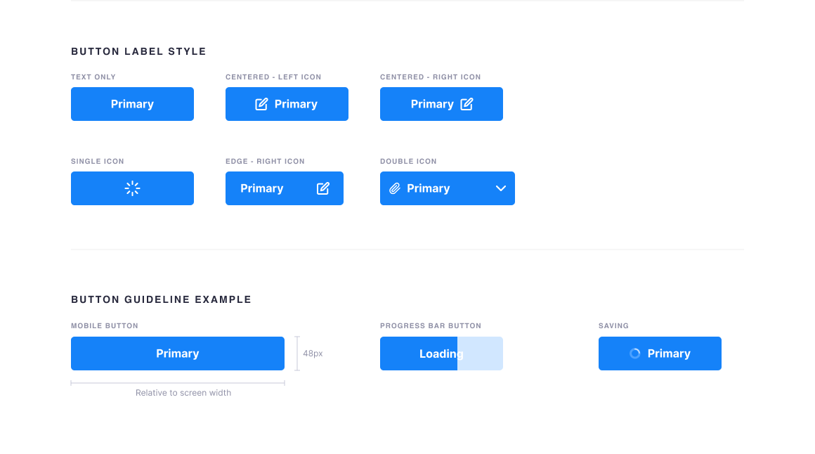 component overview of buttons_2